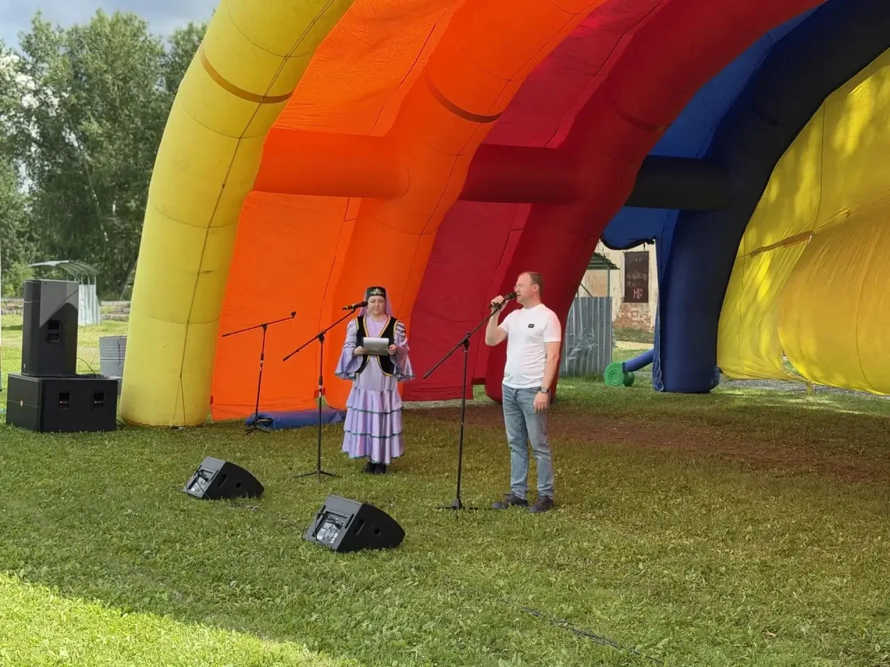 Череда ярких летних торжеств в малых населённых пунктах нашего округа не прекращается - и это радует