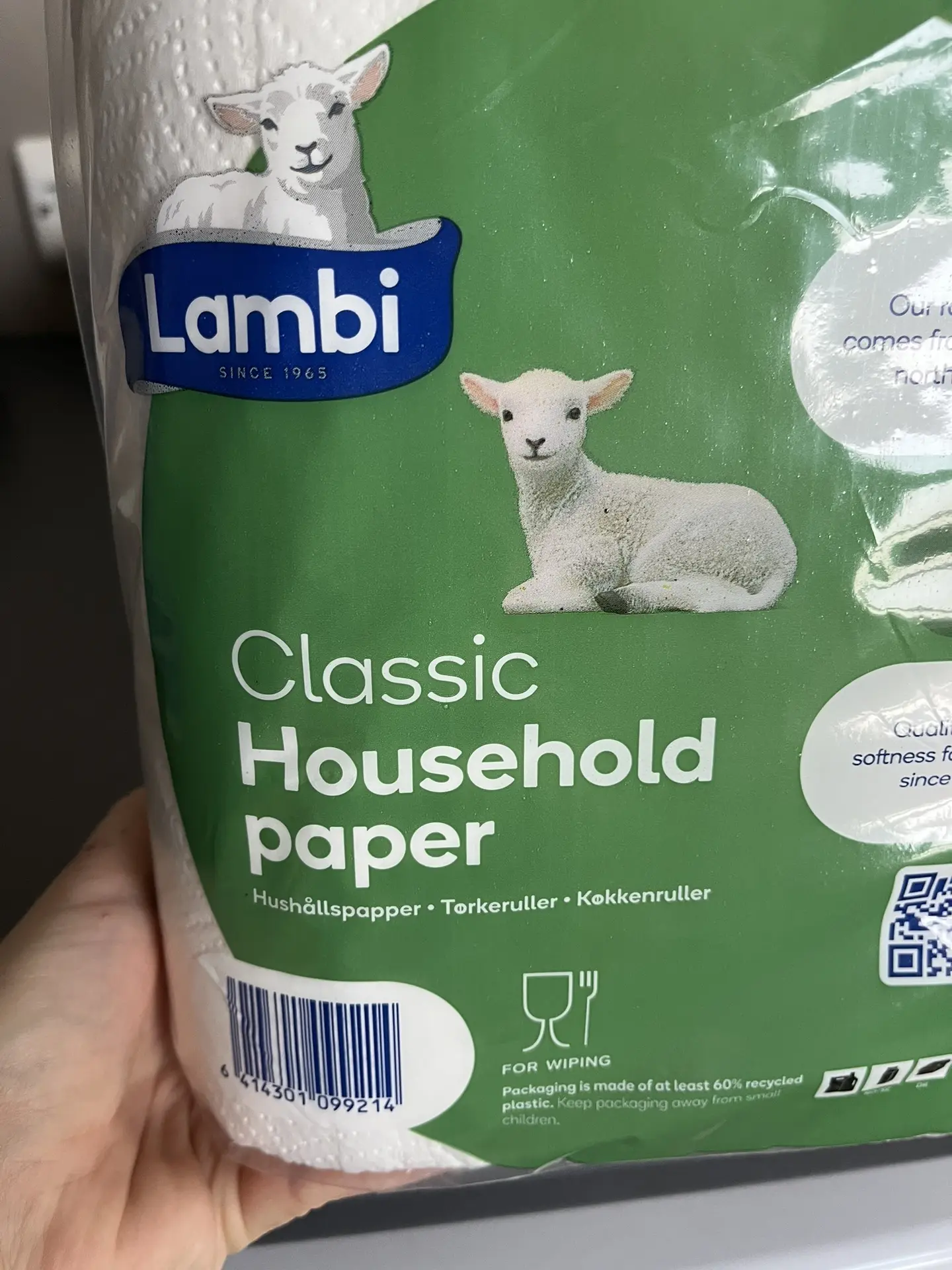 Я к вам с бумагой, только на этот раз не с туалетной, а хозяйственной 😁

household ['haushəuld] - д