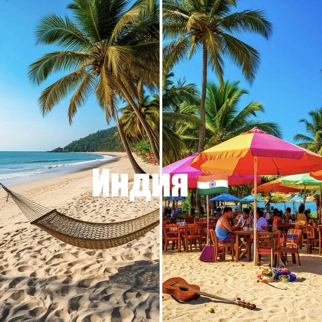 🌴🇮🇳 ПРАВИЛЬНАЯ ЛОКАЦИЯ — ЗАЛОГ ИДЕАЛЬНОГО ОТДЫХА НА ГОА! ✨🌊