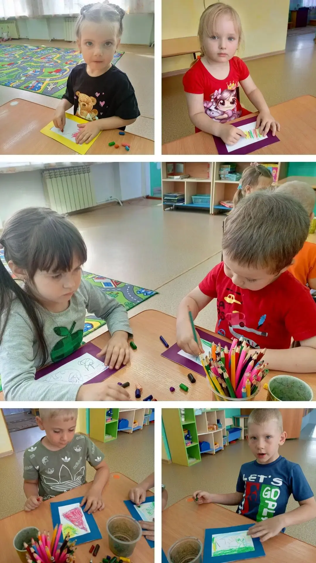 Изготовление открыток в детском саду на свободную тему — это возможность для детей проя...
