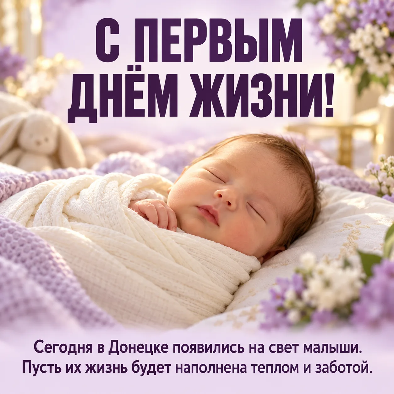 На прошлой неделе в нашем городе на свет появились 39 малышей — 22 девочки и 17 мальчиков.