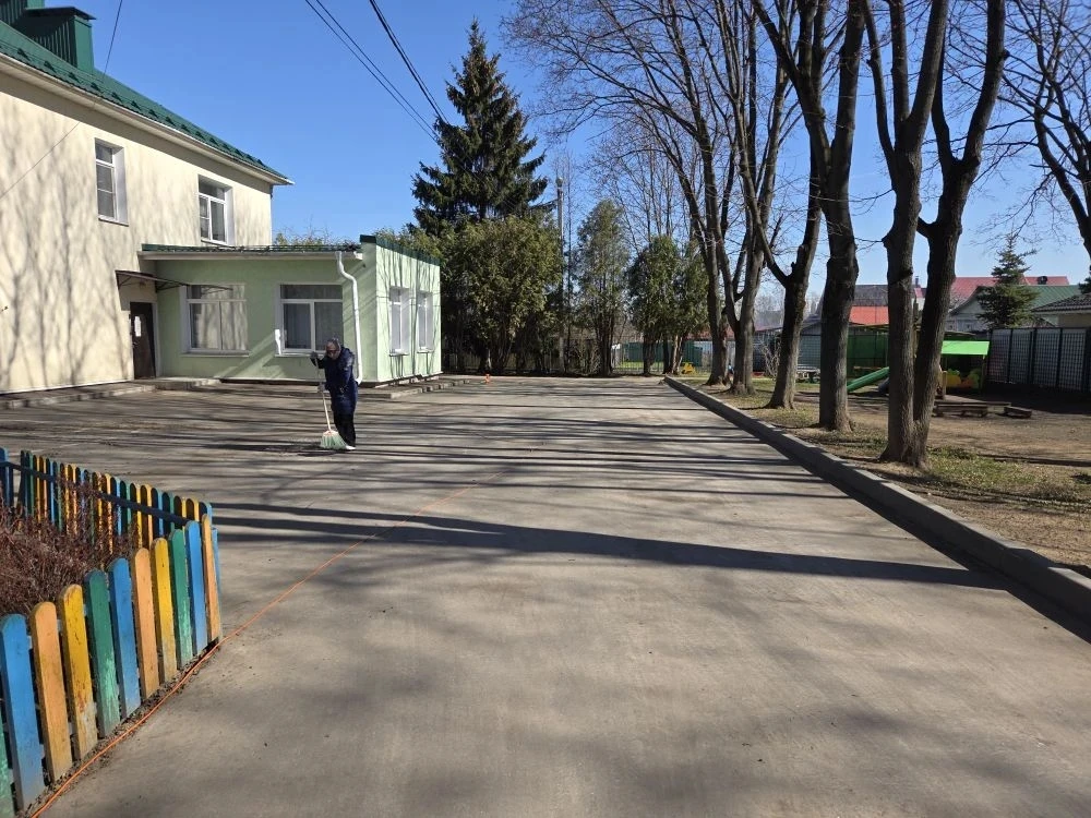 ✨🌿Сегодня в дошкольном отделении «Колосок» состоялся традиционный весенний субботник. Сотрудники и  