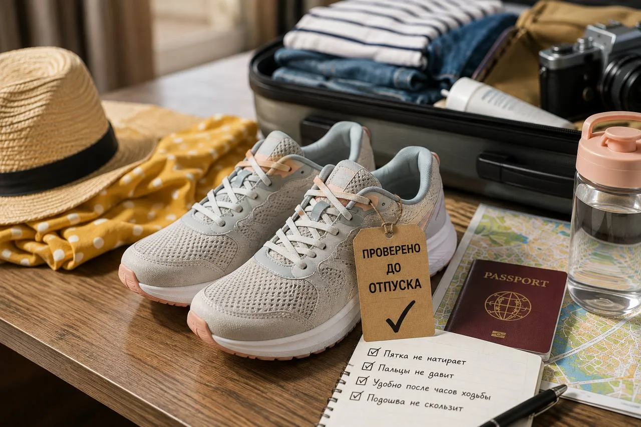 👟 Новые кроссовки в отпуск? Лучше не надо