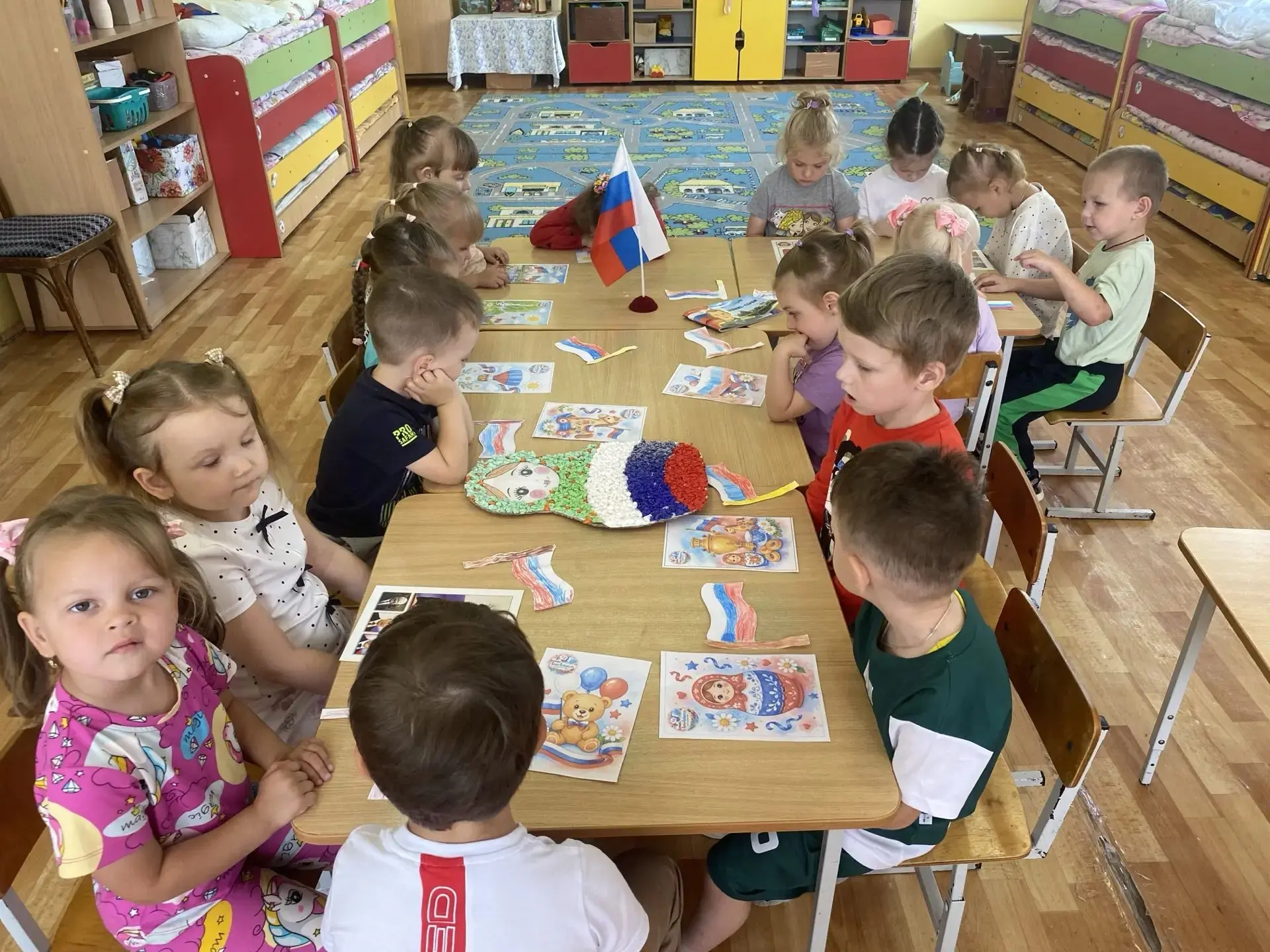 🎉 День Флага России в нашем детском саду! 🎉