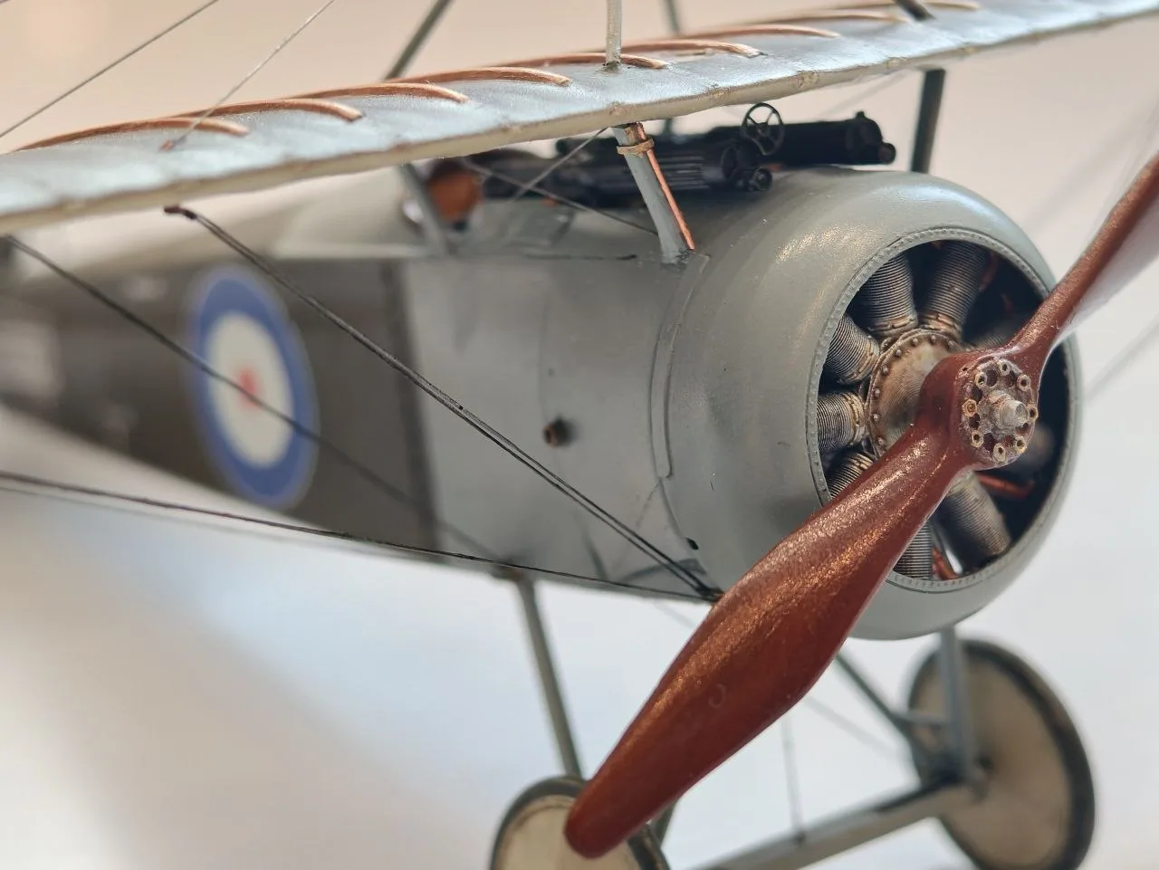 Sopwith Swallow (конверсия -тушка eduard (Sopwith camel) ,и крыло для конверсии от Spin .)
1/48
Серг