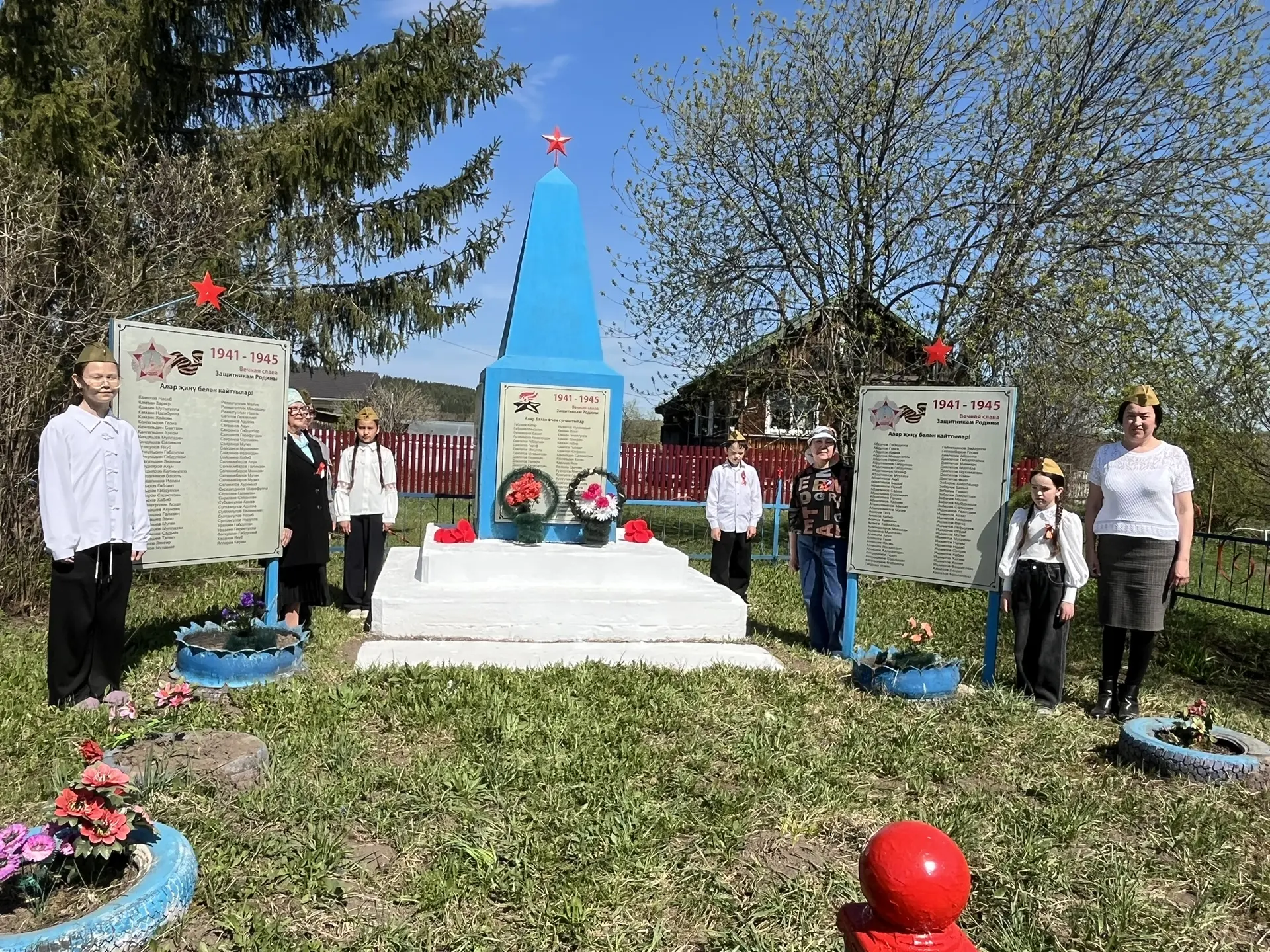 Канабековская школа с 4 по 8 мая активно отмечала "Неделю Победы", приуроченную к 81-й годовщине Вел