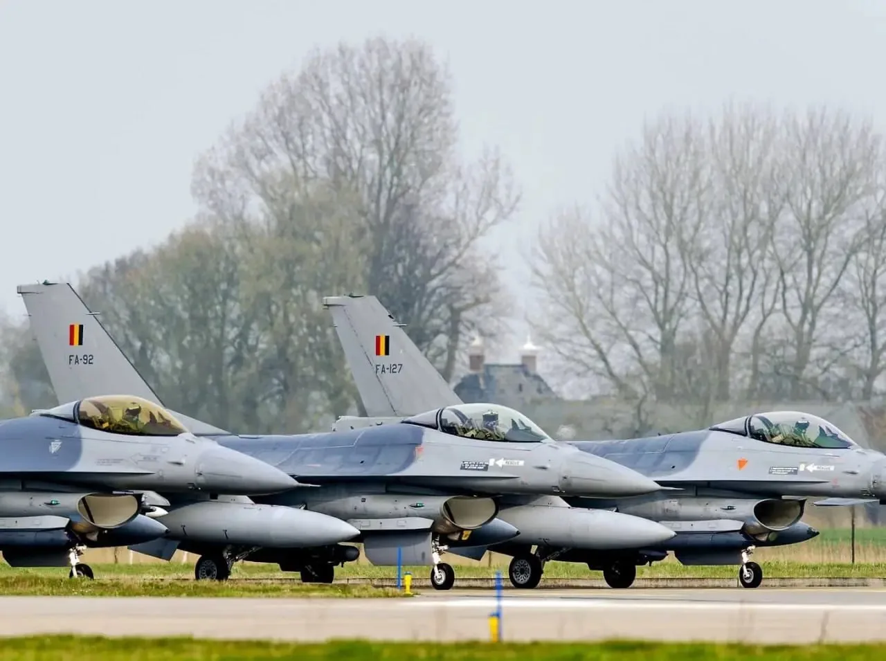 "Бельгия передаст Украине 3 истребителя F-16 до конца этого года по ускоренной процедур...