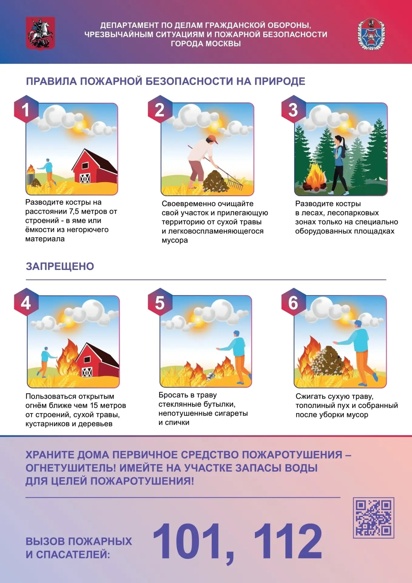 Сотрудники Управления по Северо-Западному административному округу Департамента ГОЧСиПБ...