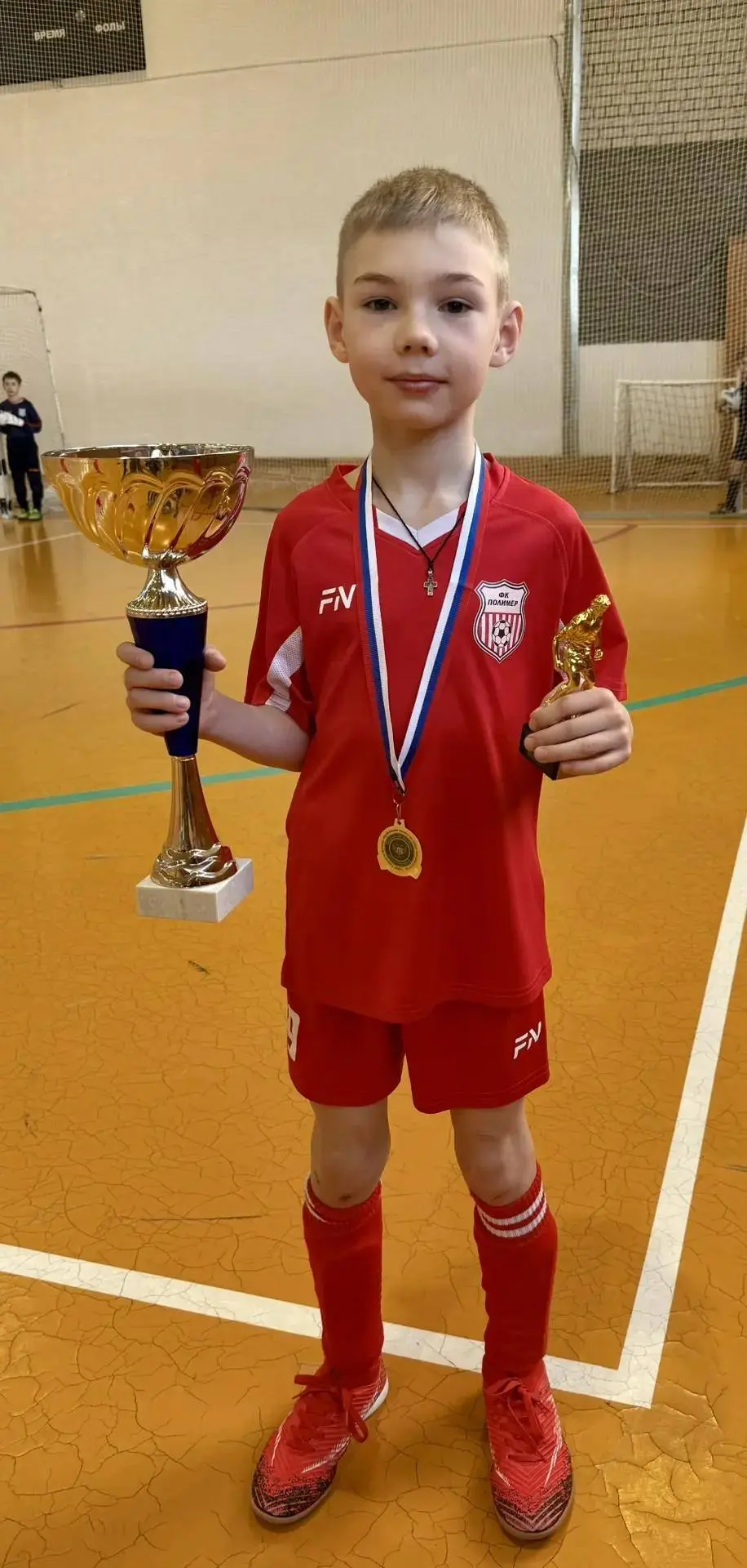 🏆 Кто сказал, что в 9 лет нельзя быть лучшим игроком турнира? С 1 по 3 апреля в городе прошёл турнир