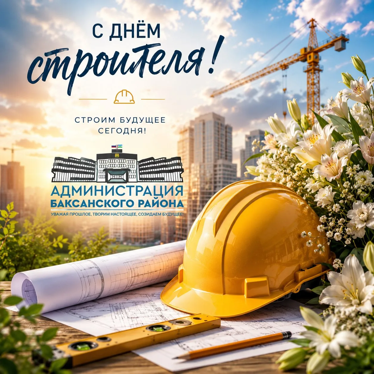 Уважаемые строители, архитекторы, ветераны строительной отрасли Баксанского муниципальн...