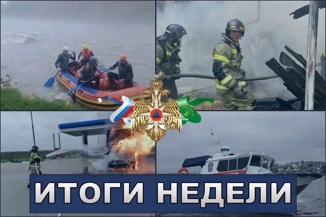 👩‍🚒Хроника происшествий за прошедшую неделю.