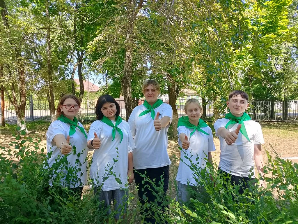 Всероссийский проект "Юннаты Первых"💚
 Ученики МОУ СШ № 14 имени Саши Филиппова Ворошиловского райо