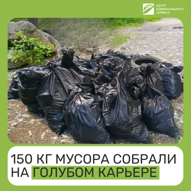 ЦКС поддержал волонтеров в проведении субботника на Голубом карьере

Добровольцы собрали с прибрежно