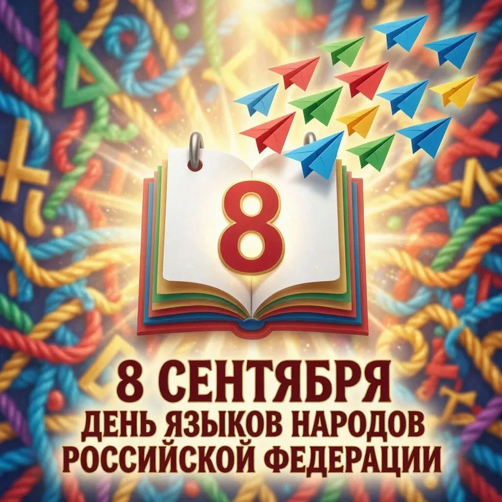 8 сентября — День языков народов Российской Федерации.