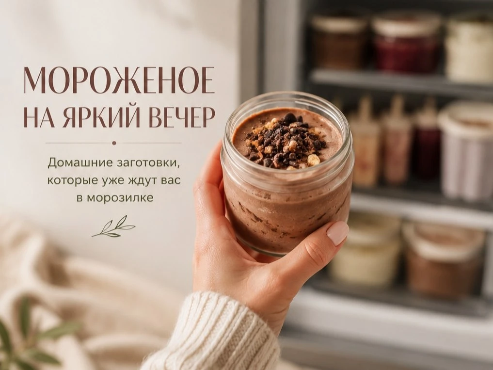 Еда на черный день или мороженое на яркий вечер?

Есть люди, у которых в морозилке запасы на случай 