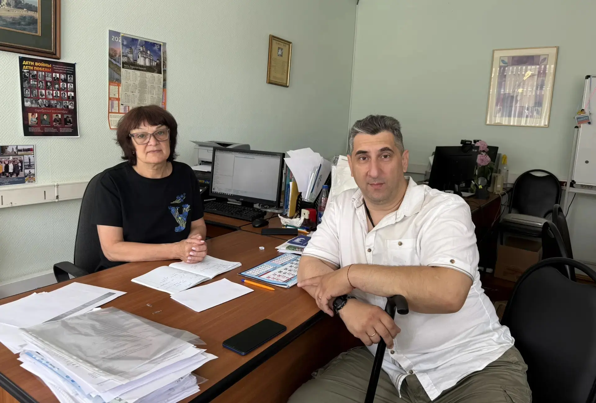 Председатель ТИК пообщалась с участником СВО