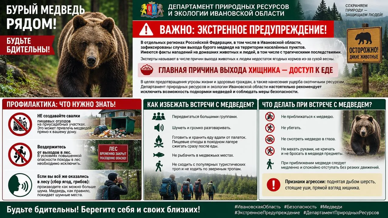 ⚠️ ВАЖНО: ЭКСТРЕННОЕ ПРЕДУПРЕЖДЕНИЕ ОТ ДЕПАРТАМЕНТА ПРИРОДНЫХ РЕСУРСОВ.