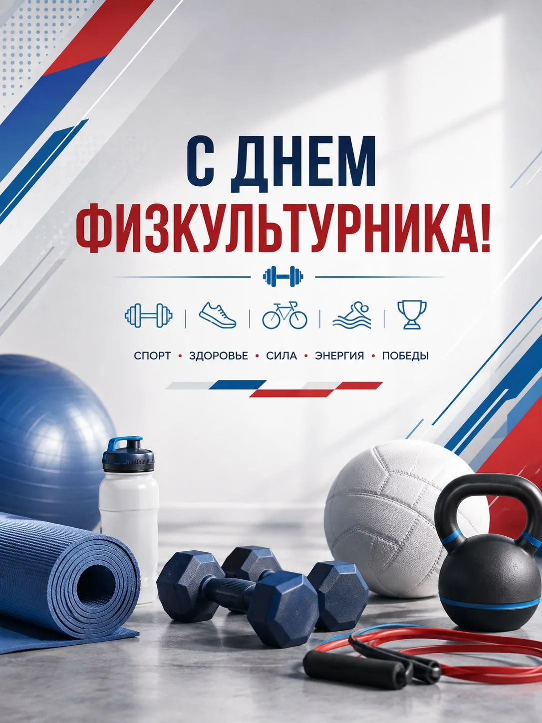 С Днем физкультурника! 👟✨