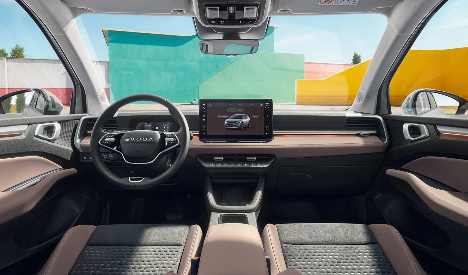 Skoda представила компактный кроссовер Epiq  Skoda Epiq — компактная альтернатива Kamiq с ДВС. Кросс