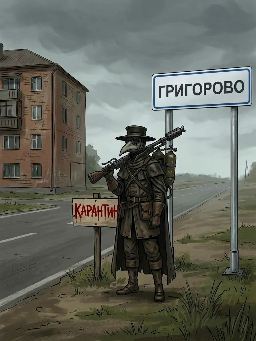 А Вы знали, что сегодня в Григорово объявили карантин?