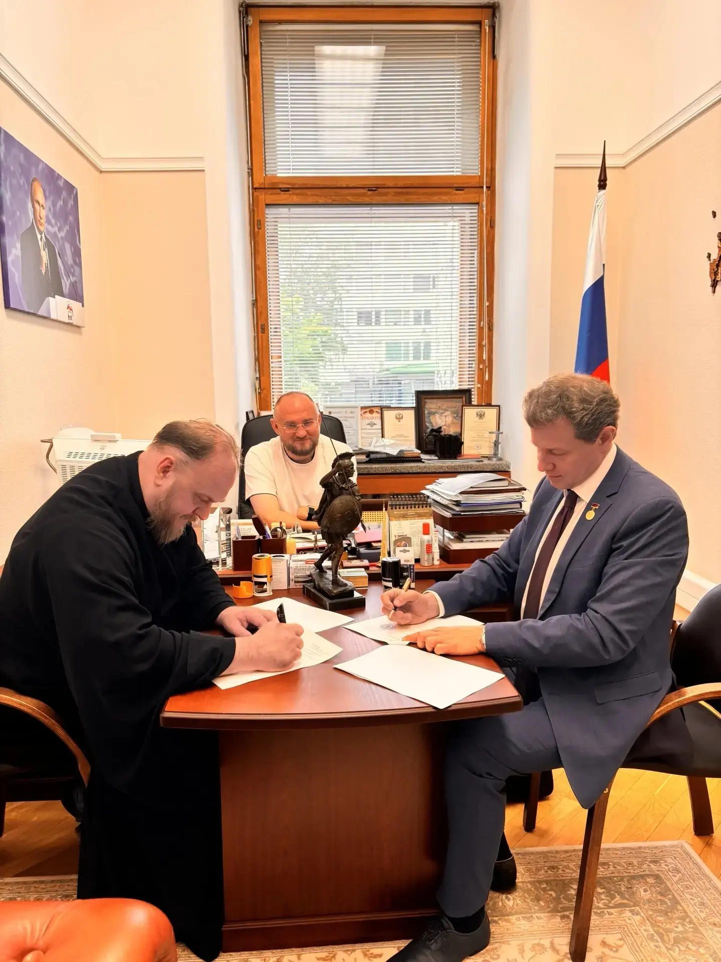 🇷🇺 Подписано соглашение о поддержке фондом "Отважные Медики" проведения Патриаршего регионального 