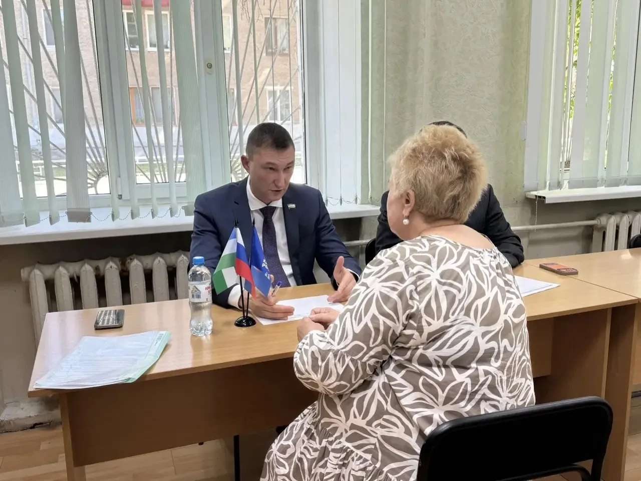 📌Сегодня провёл приём граждан Дёмского района. Жителей прежде всего волновали вопросы,...