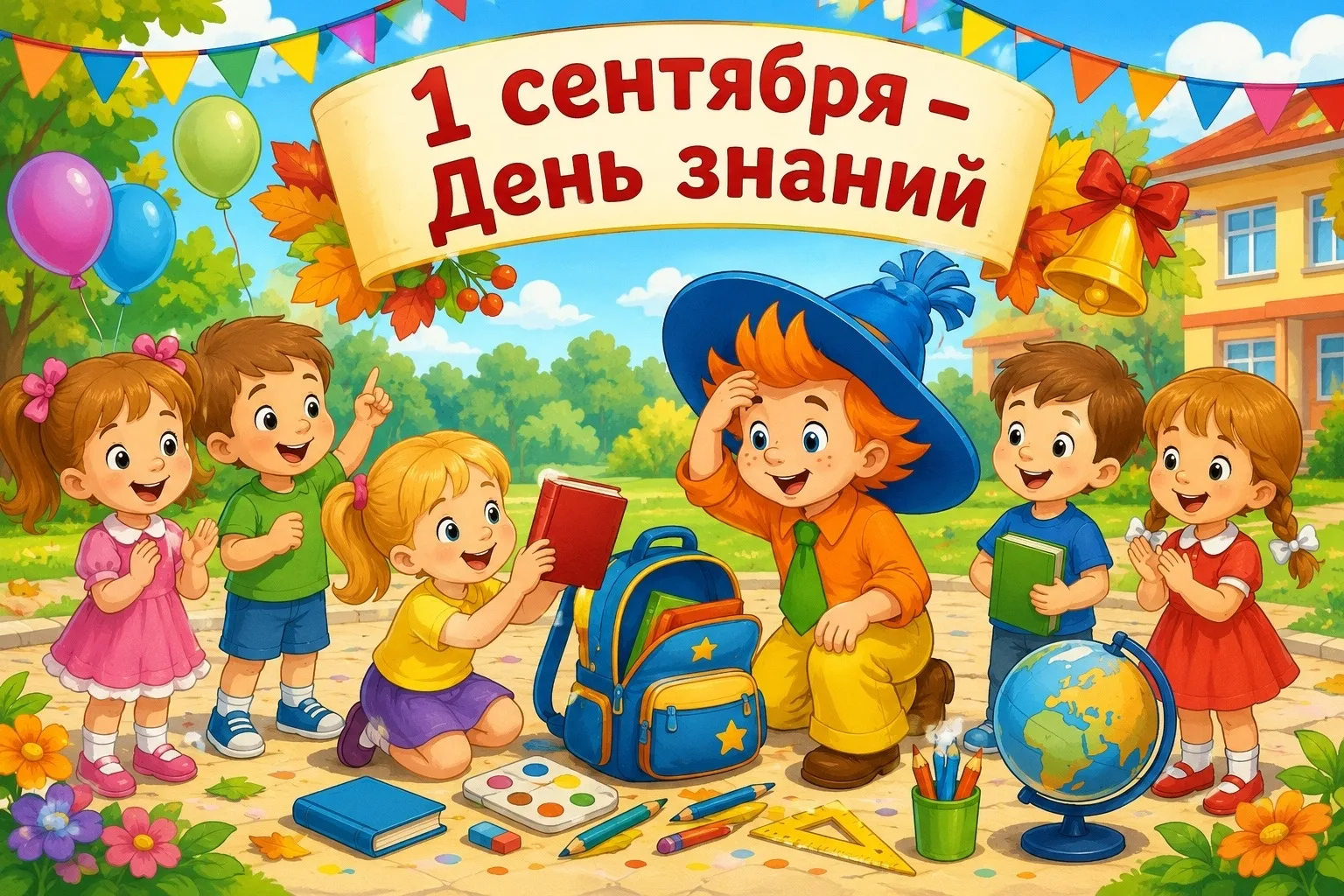 🎒📚 1 сентября — День знаний! 📚🎒