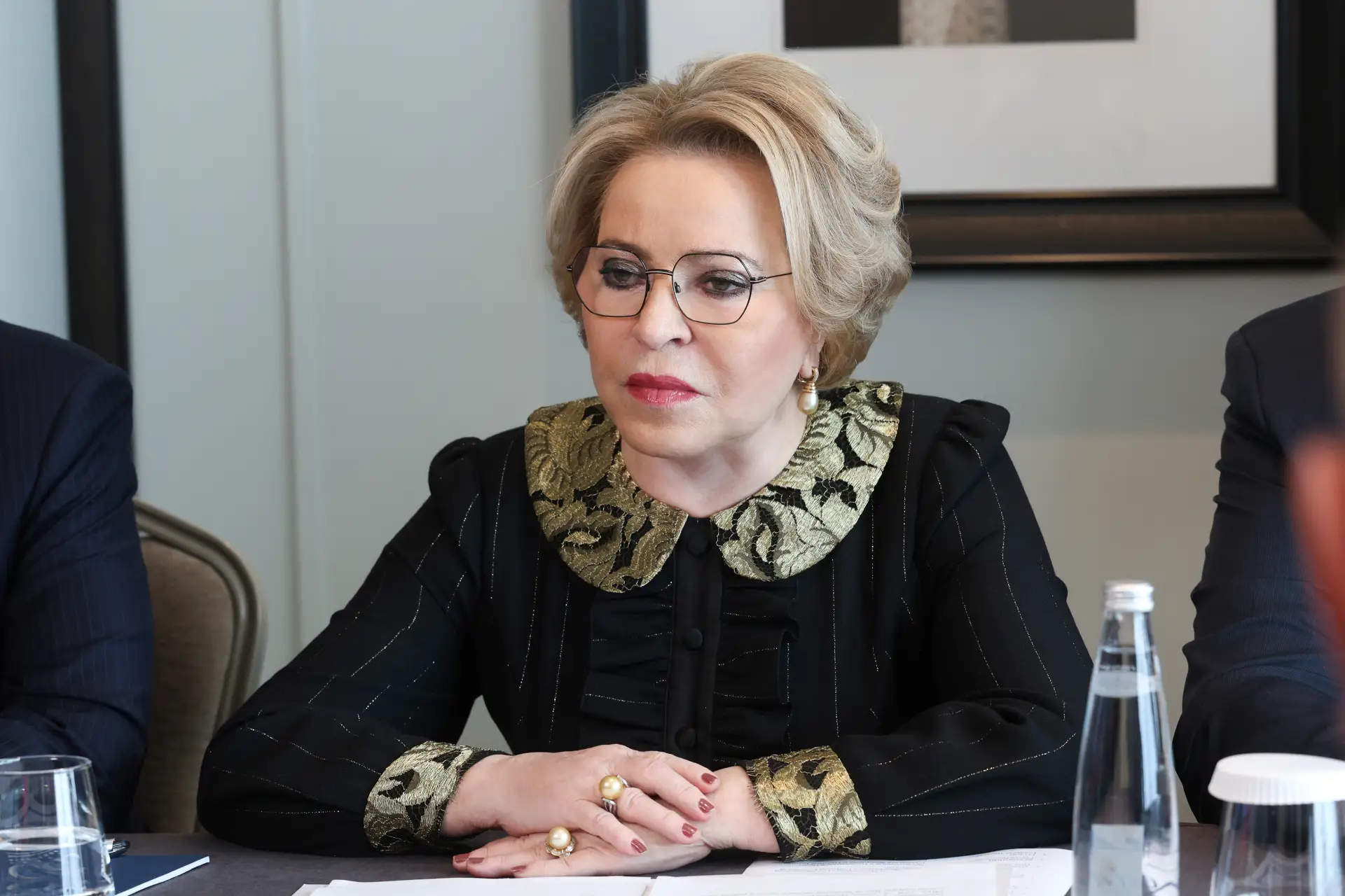 Председатель Совета Федерации Валентина Матвиенко провела встречу с Председателем Милли Меджлиса Азе