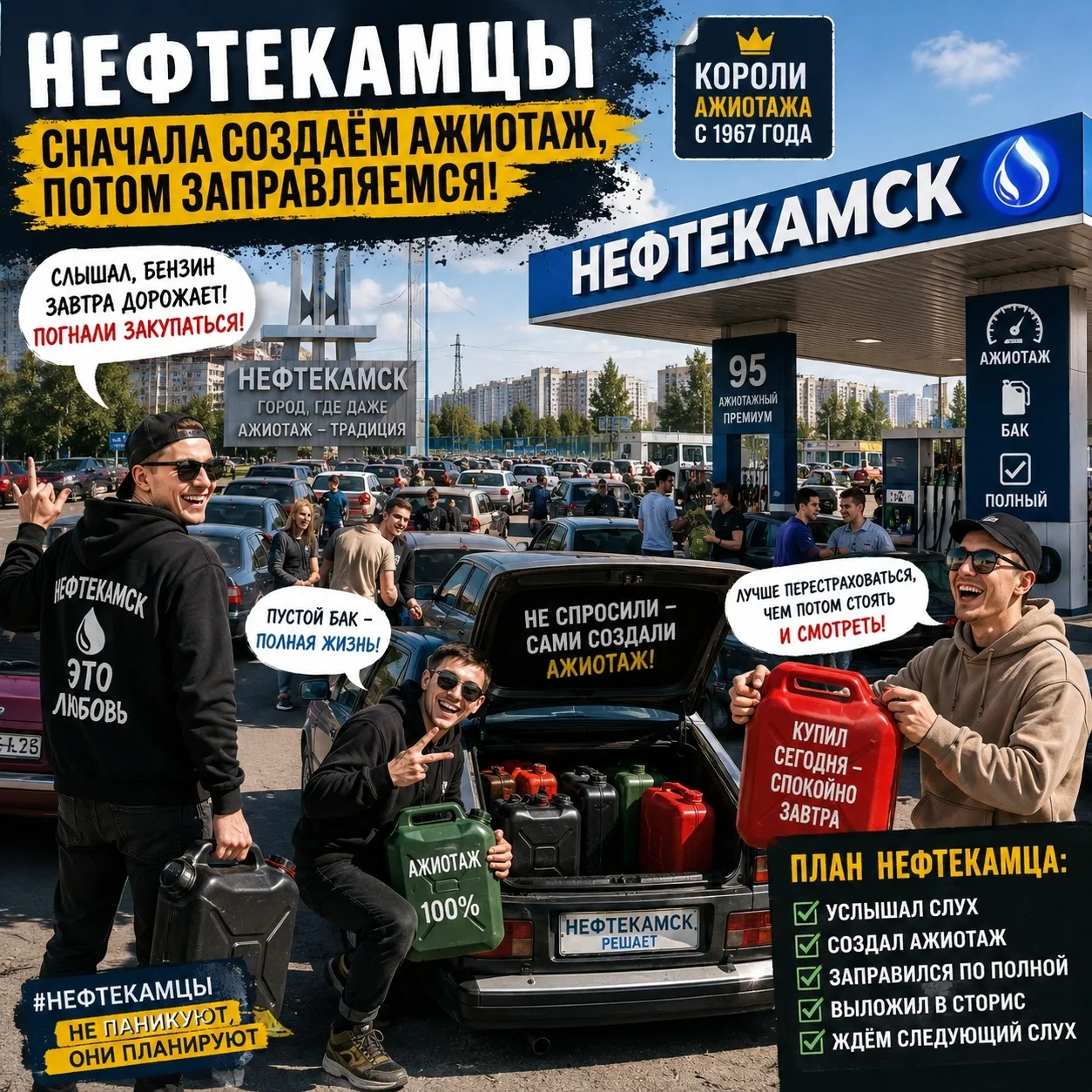 Типичные нефтекамцы 😄