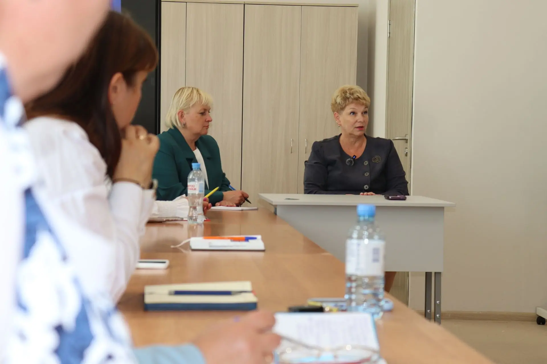 Светлана Грачёва, куратор Народной программы по западным округам посетила Бабаевскую шк...