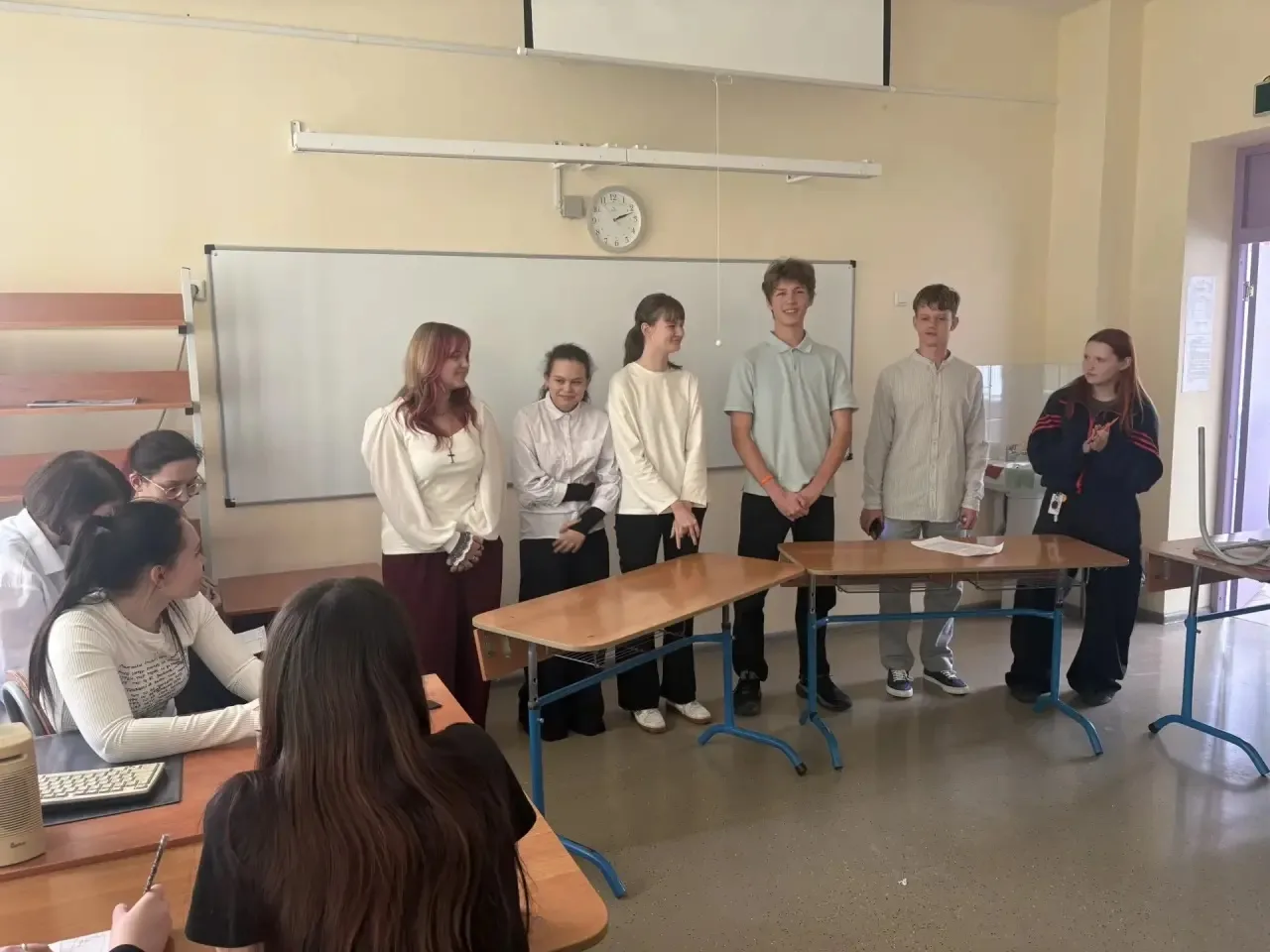В школе прошло мероприятие «Лига дебатов» от «Движения Первых».