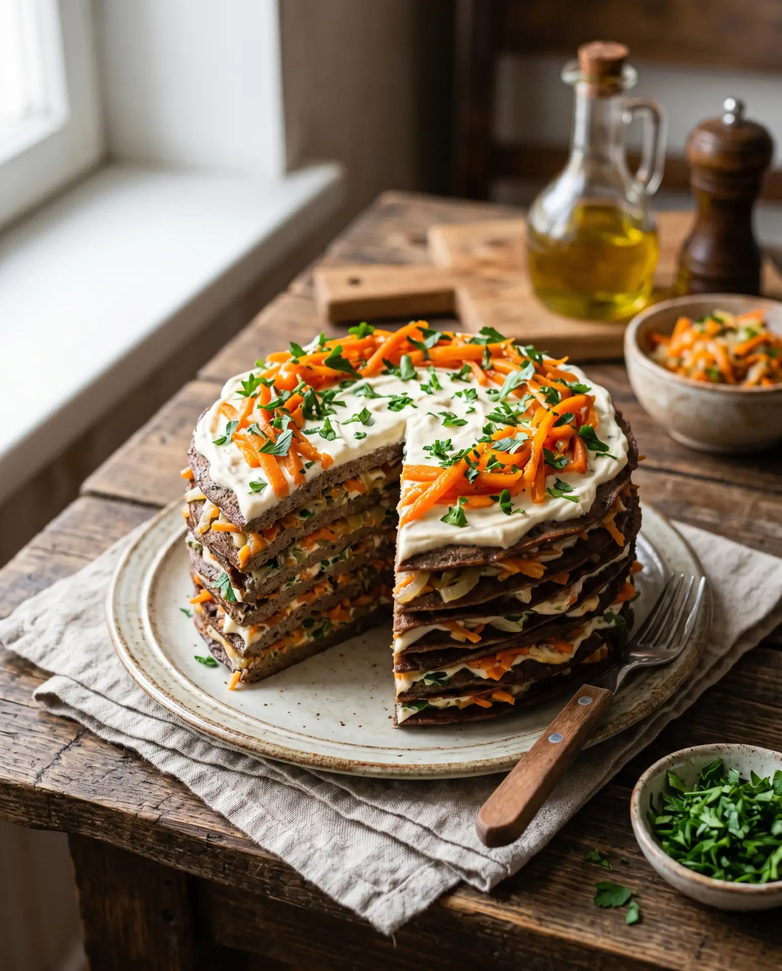 🍄 Печёночный торт из куриной печени 🎂