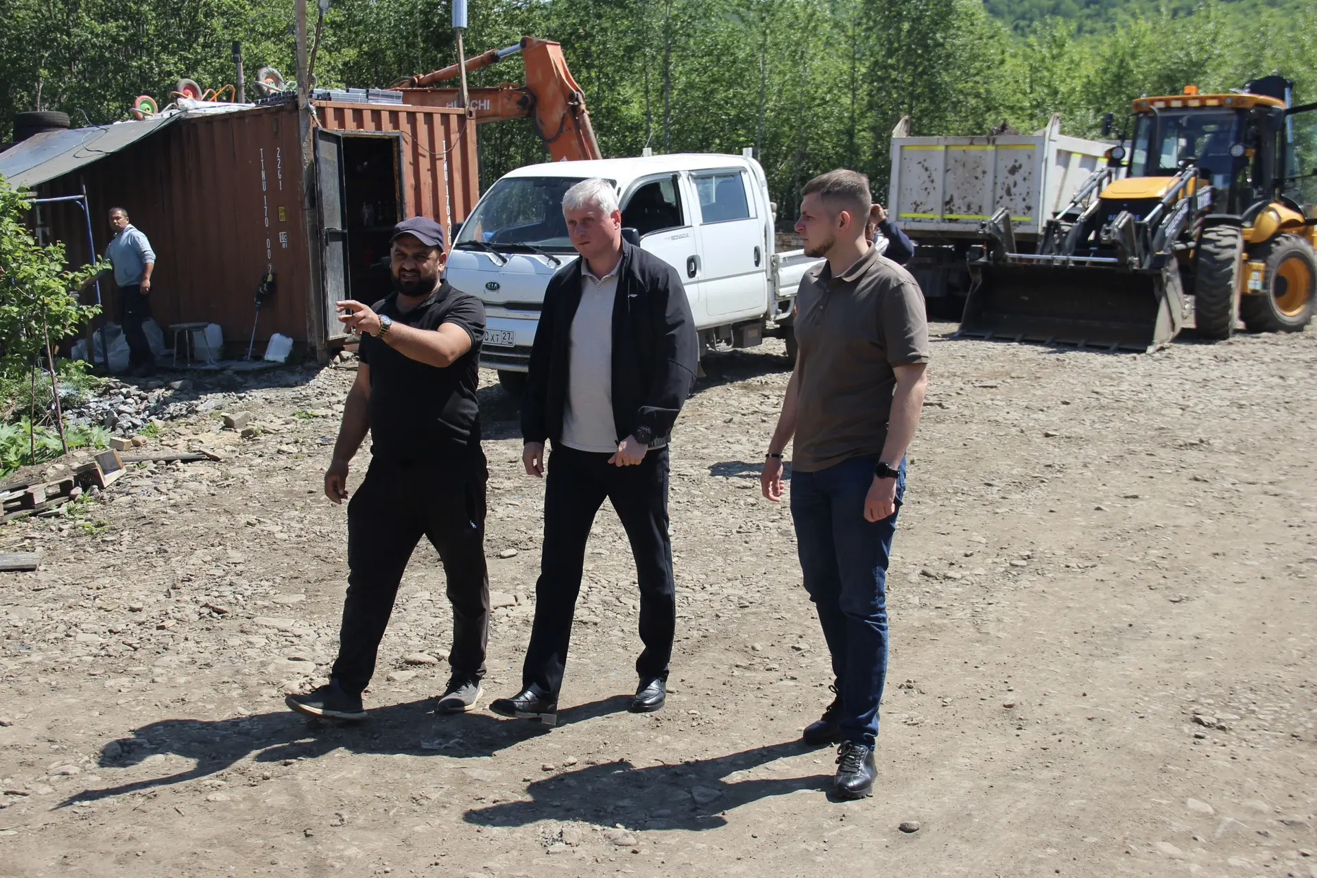 👥Сегодня вместе с главой Облученского городского поселения Данилом Скибинским проинспе...