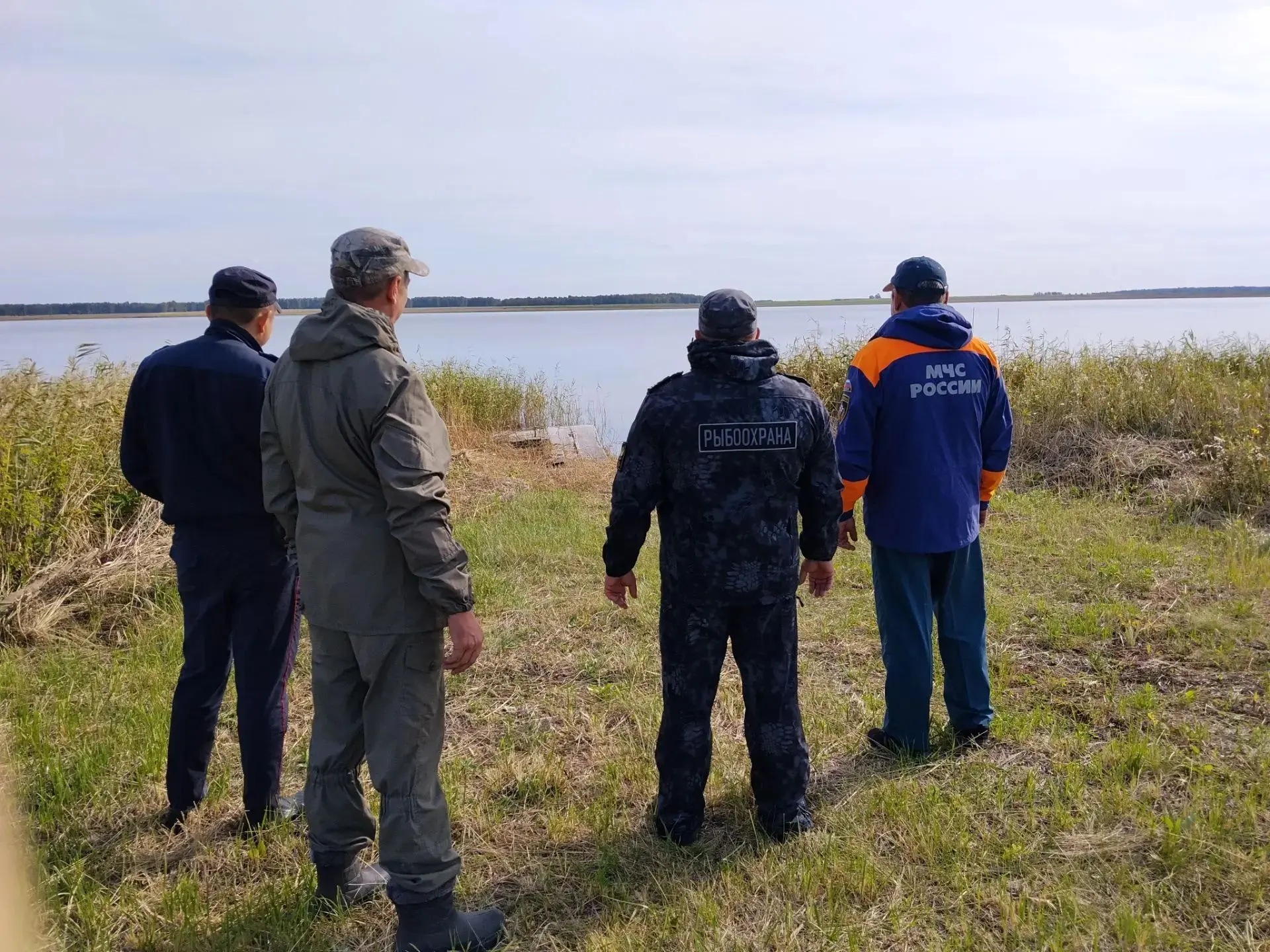 Встретились с ГИМС и рыбоохраной во время рейда