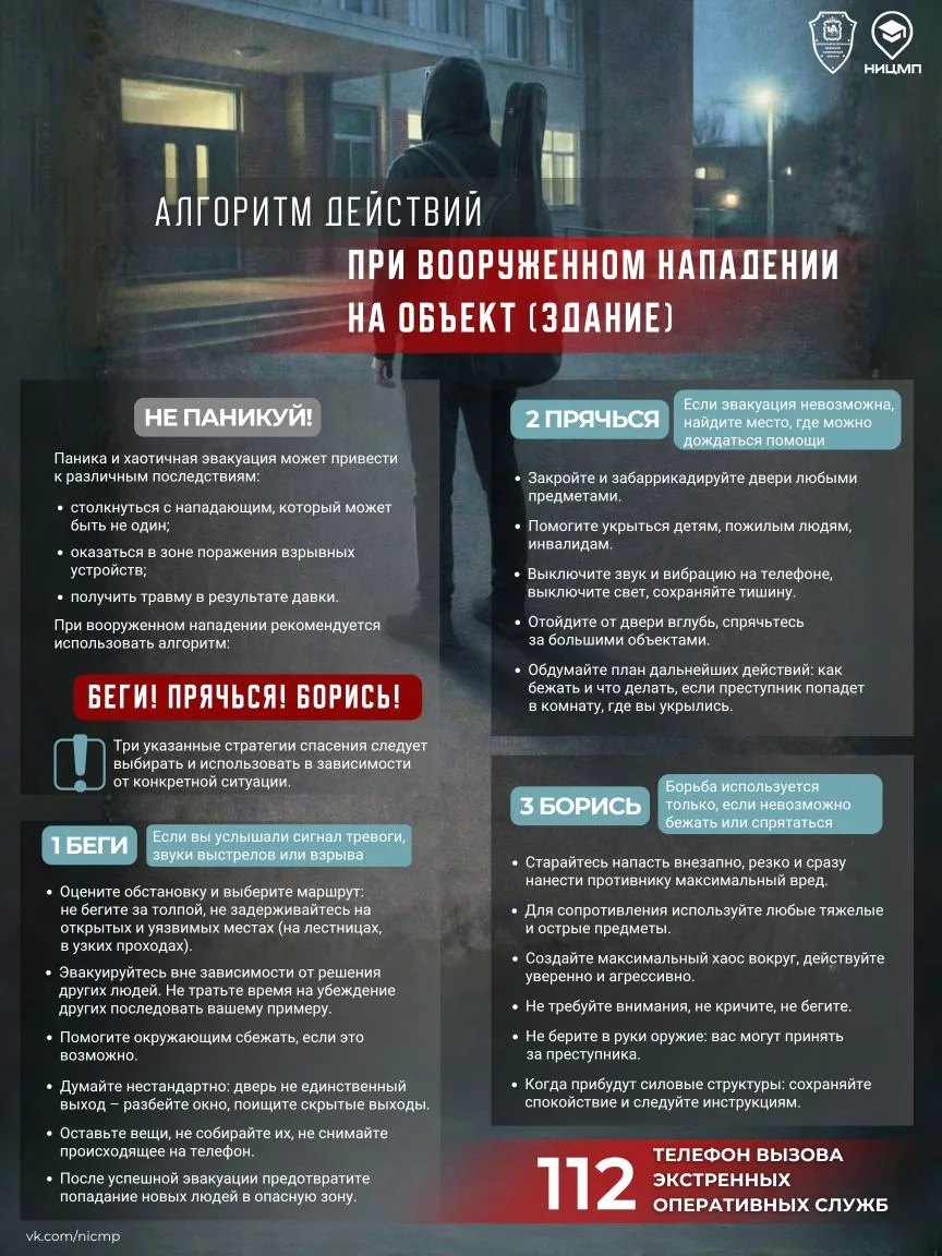 #НИЦМП #безопасность #угроза #антитеррор #терроризм #профилактика #бдительность