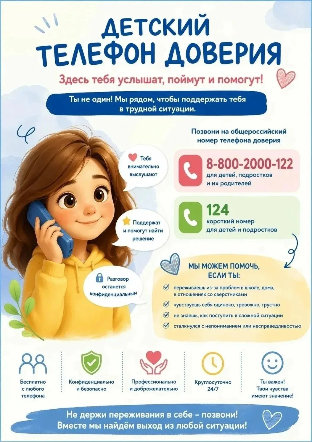 В преддверии Международного дня детского телефона доверия, который отмечается 17 мая, педагогами-пси