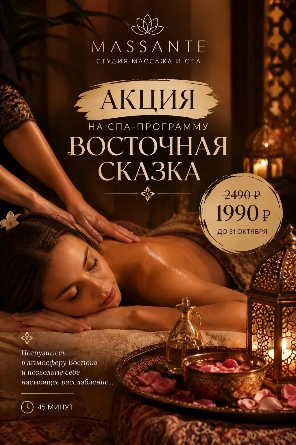 ✨ АВТОРСКАЯ СПА-ПРОГРАММА «ВОСТОЧНАЯ СКАЗКА» ✨