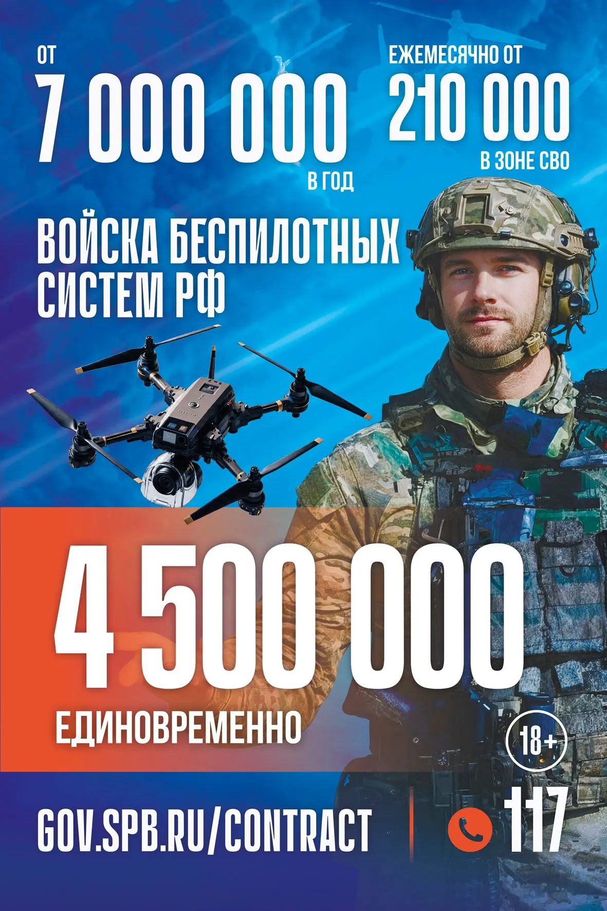 Твой навык — твоя сила. Стань частью БПЛА-подразделения.