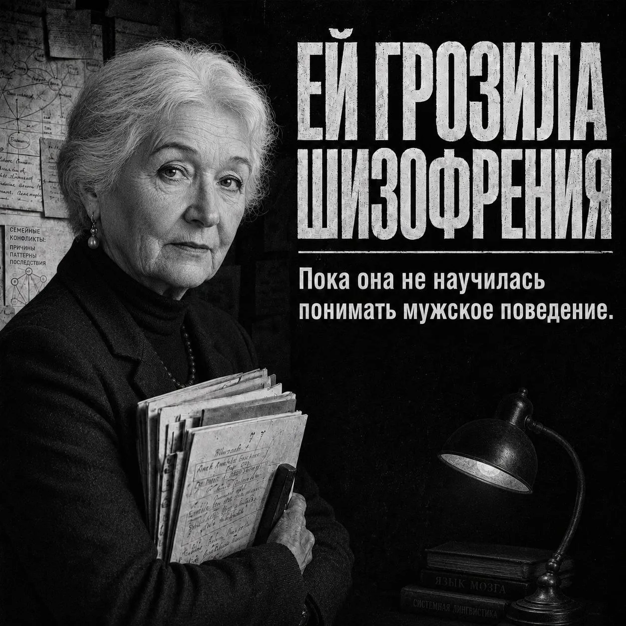 ОНА ДУМАЛА, ЧТО СХОДИТ С УМА
Пока она не научилась понимать мужское поведение.

Елена Сергеевна - эк