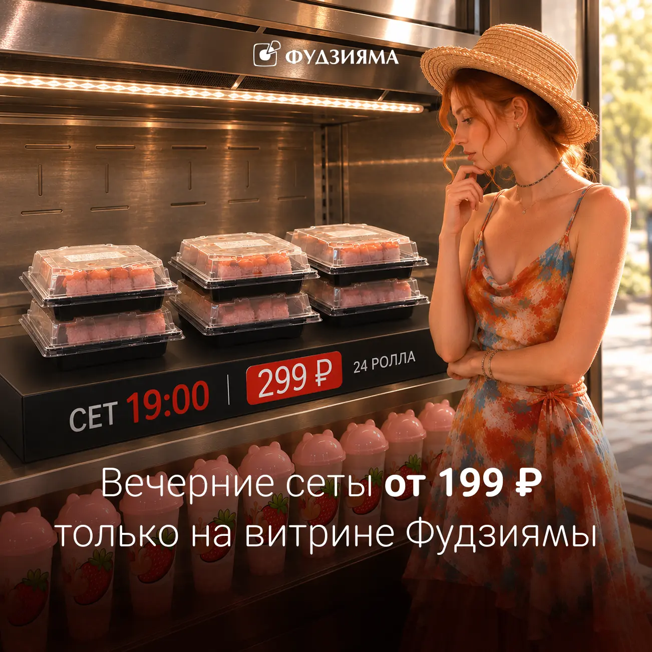 Каждый день в 19:00 витрина готовит сюрприз