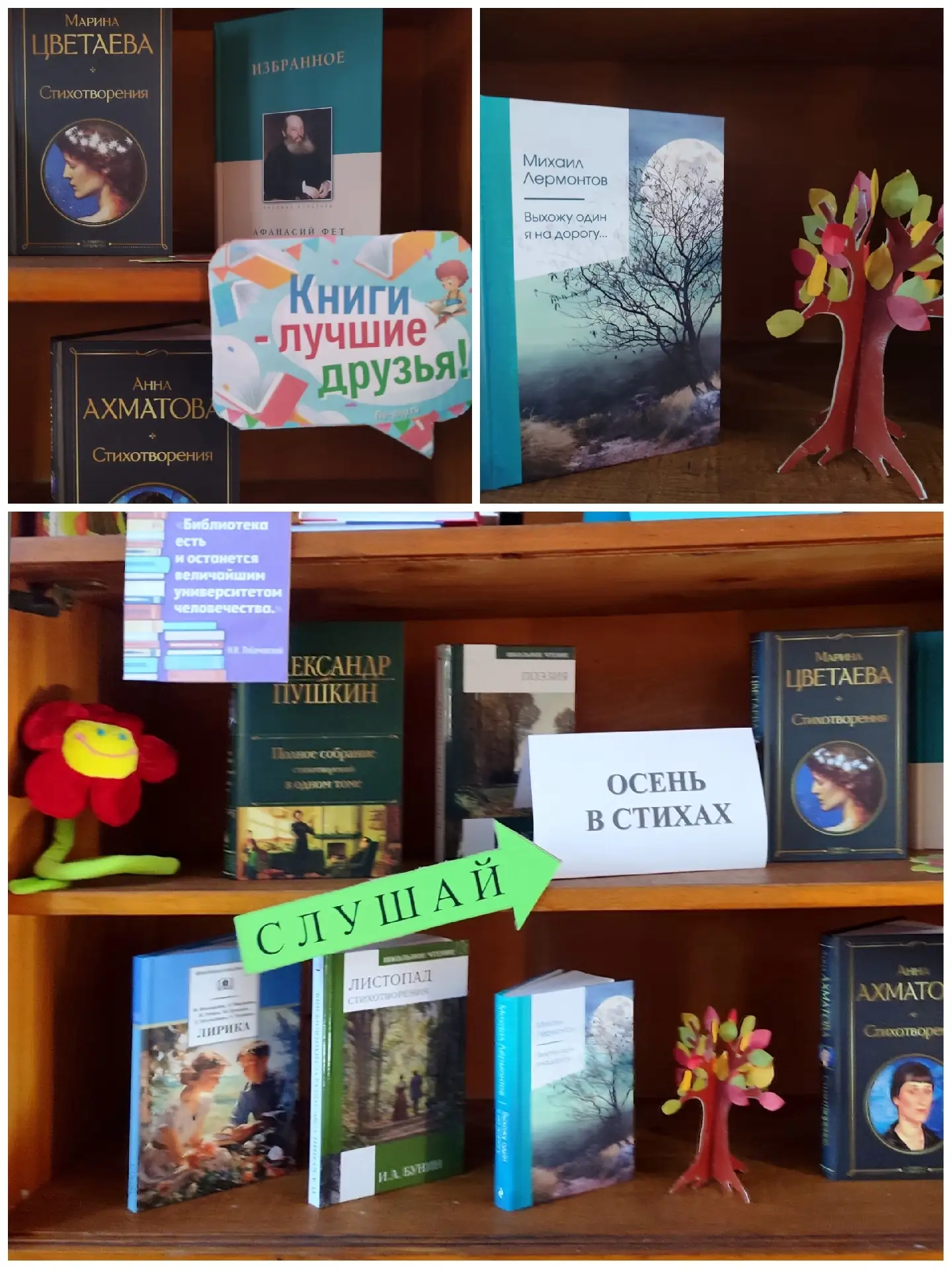 📚Библиотечная минутка: «Осень в стихах»