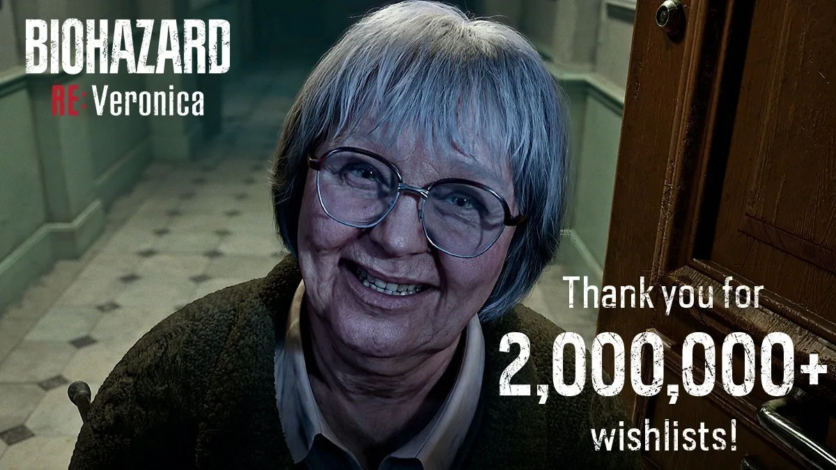 #Capcom сообщила, что ремейк Resident Evil Veronica преодолел отметку в 2 миллиона доба...