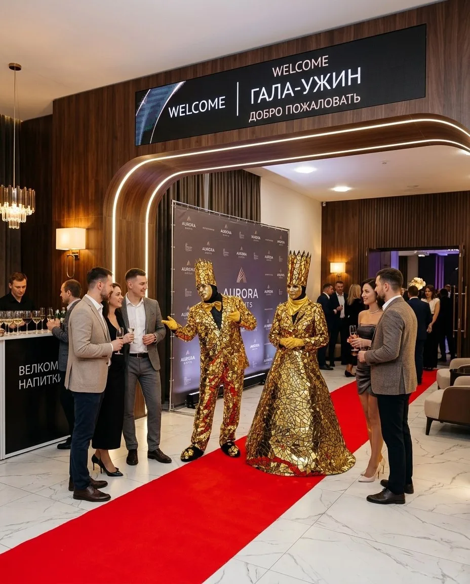 Где эти костюмы станут главными звездами?

 - Welcome-зоны премиум-класса
- Театральные перформансы
