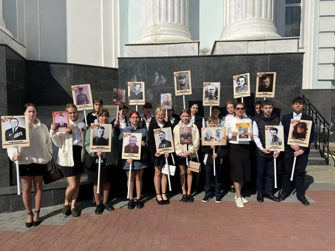 ✨ «Бессмертный полк»  ✨Каждый портрет — это не просто фотография, а целая история мужества, стойкост