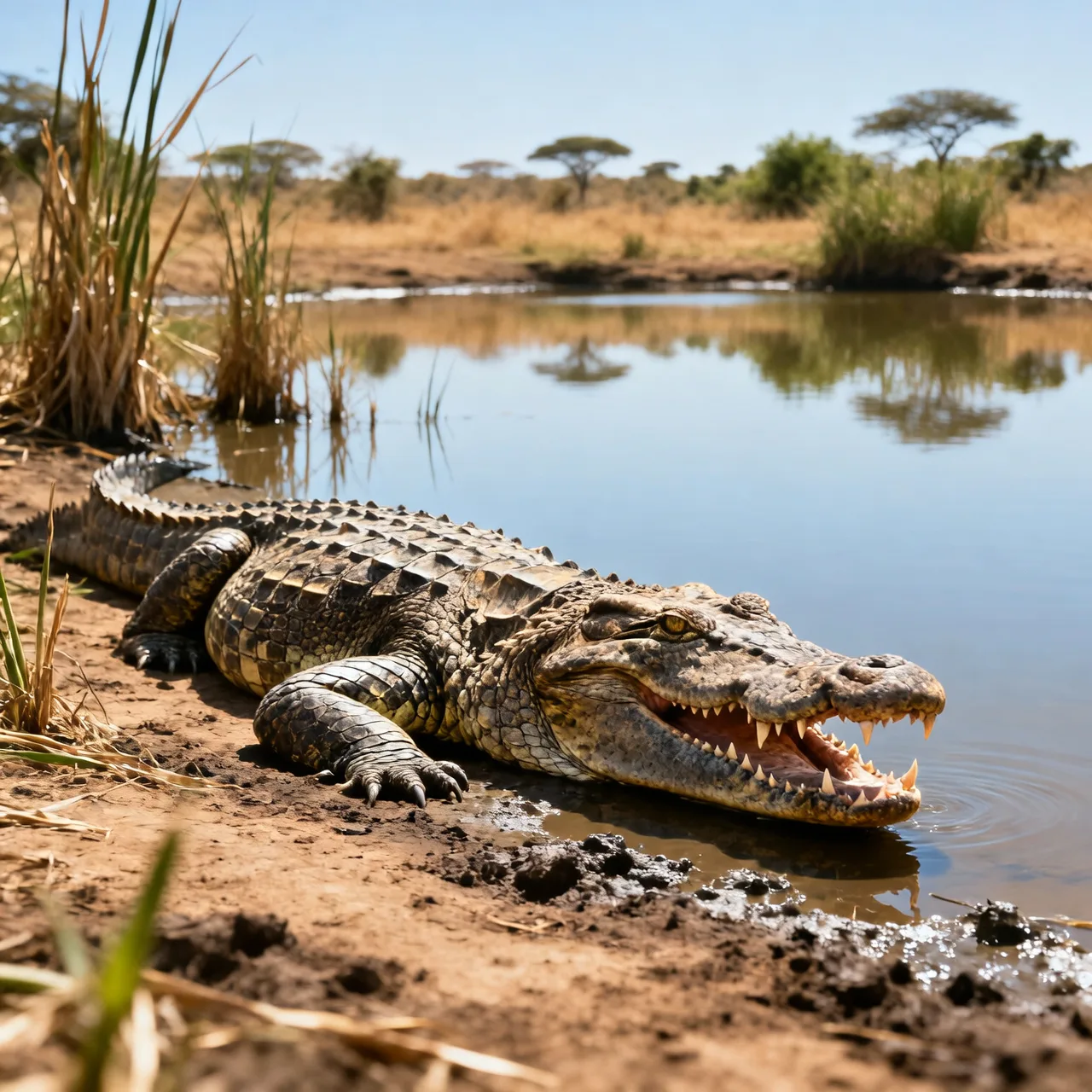 🐊 Невероятно: крокодил может пережить месяцы без еды