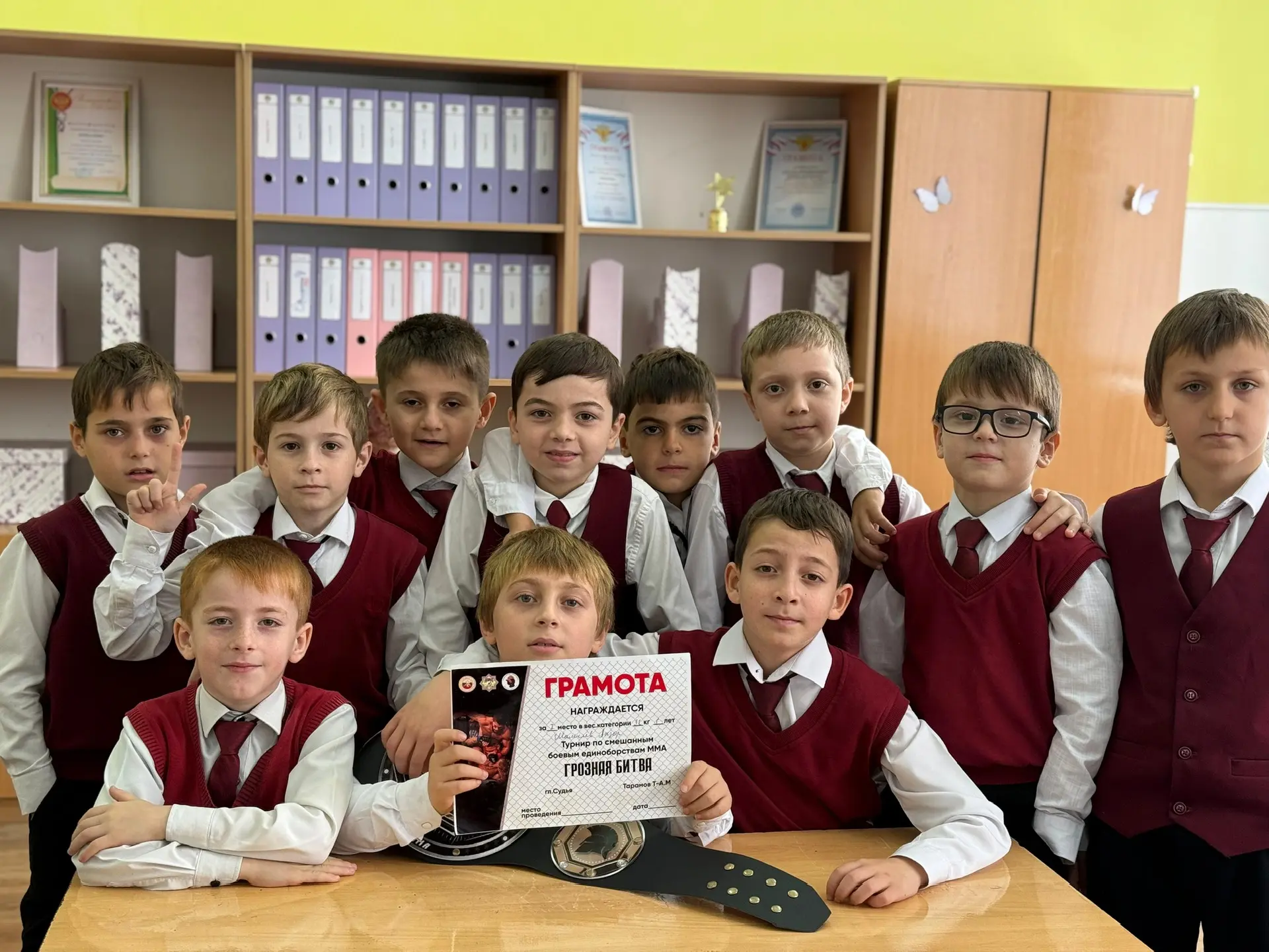 Поздравляем победителя🔥  🥇 Ученик 2 класса МБОУ «СОШ № 4 с. Алхан-Юрт» — Шамилов Анзор Юшаевич занял