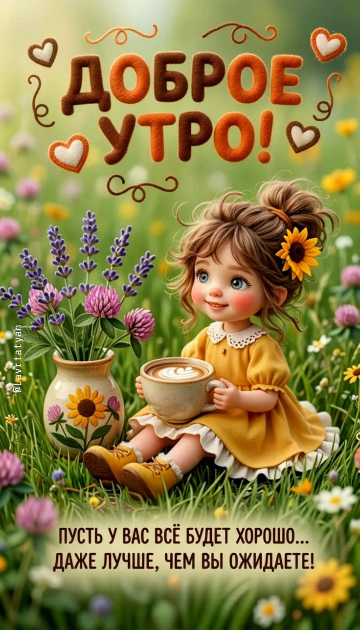 🌞🎉 Чудесного утра! Везения и хорошего настроения!