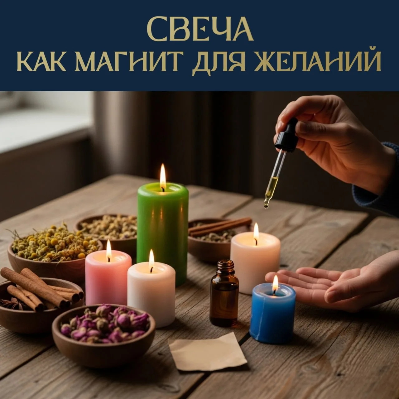 🕯 «СВЕЧА — МАГНИТ ДЛЯ ЖЕЛАНИЙ»

Почему у одних людей мечты сбываются легко,
а другим приходится жда