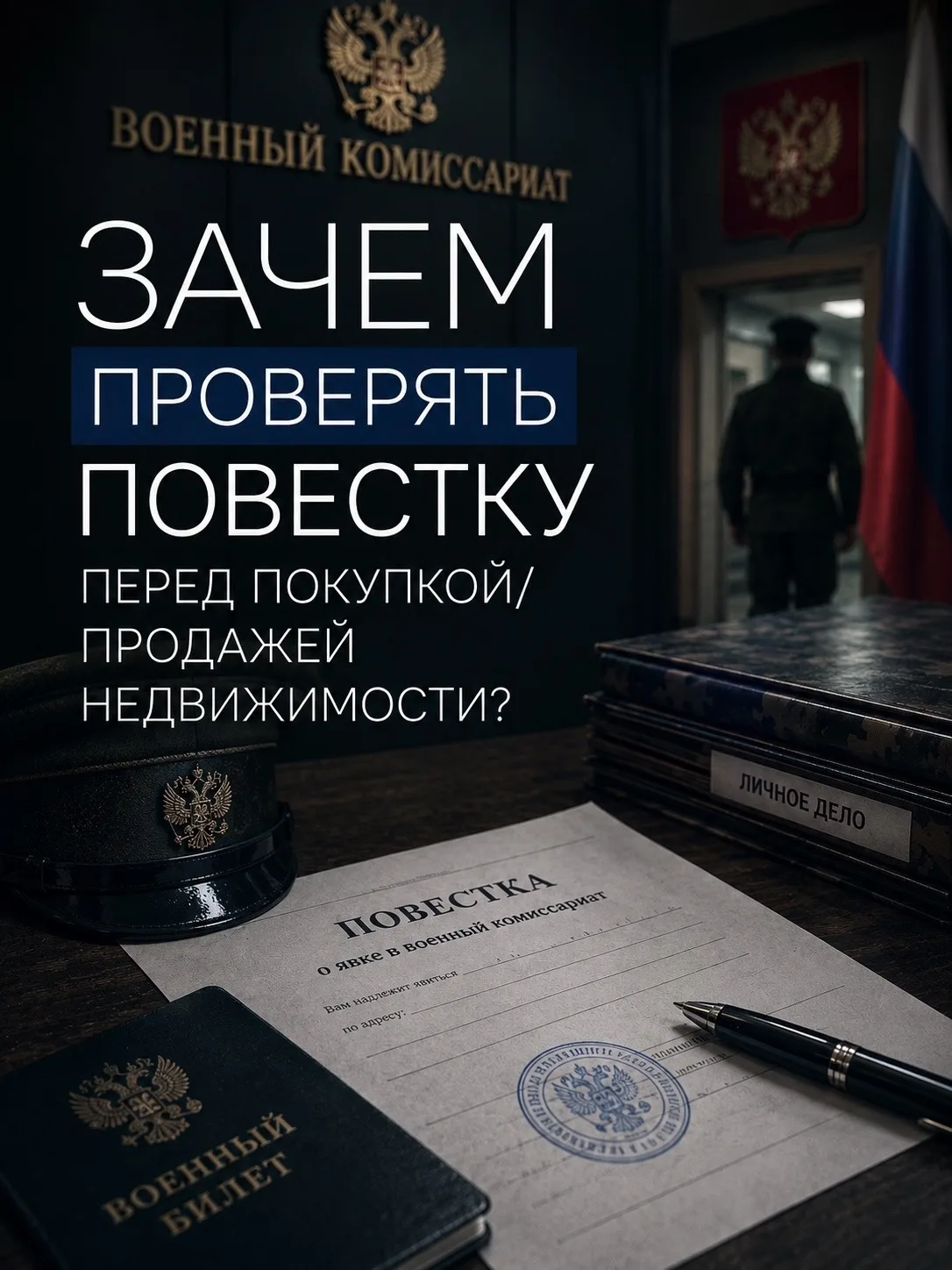 ❗ПОВЕСТКА = ПРИОСТАНОВКА СДЕЛКИ?