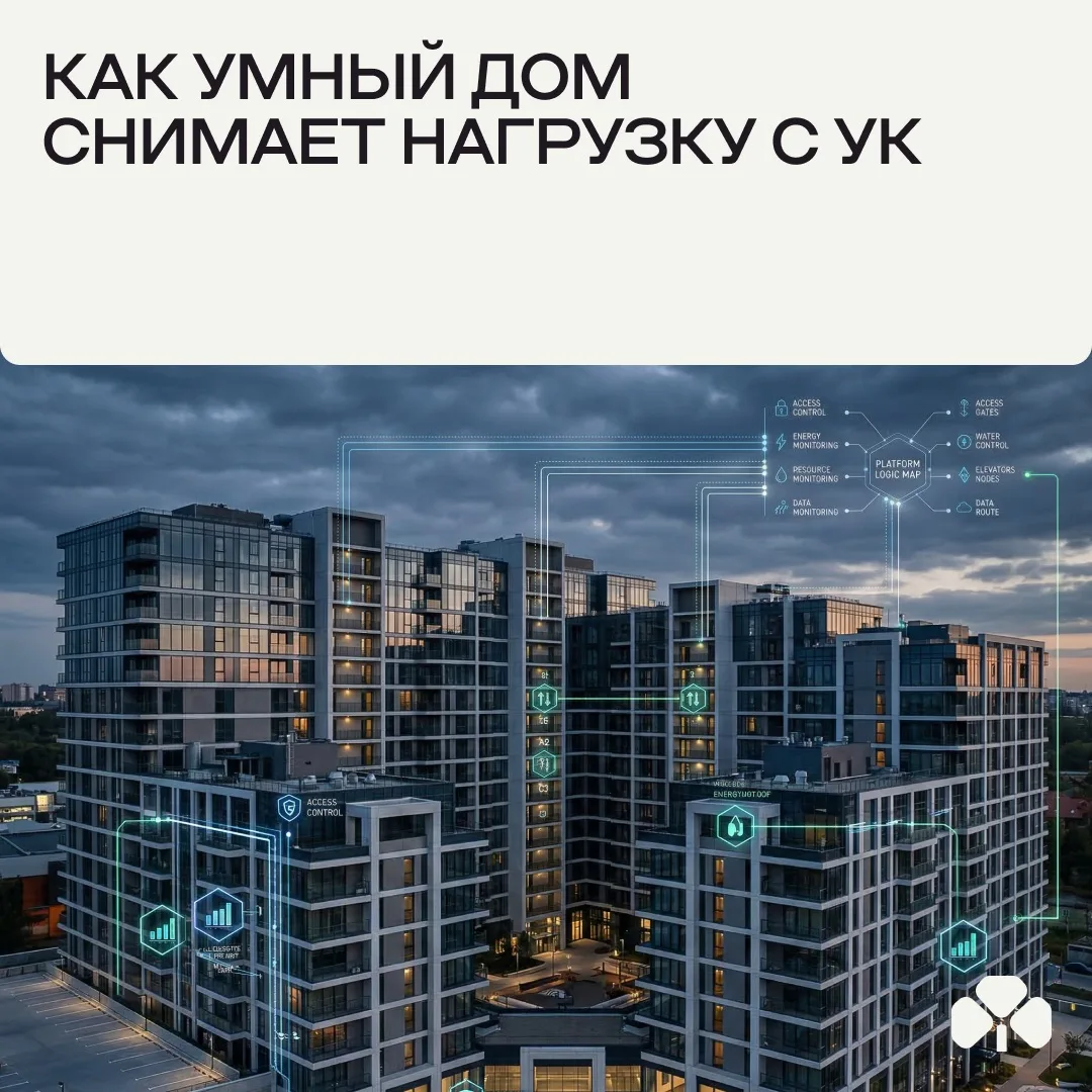 Как умный дом снижает нагрузку на управляющую компанию